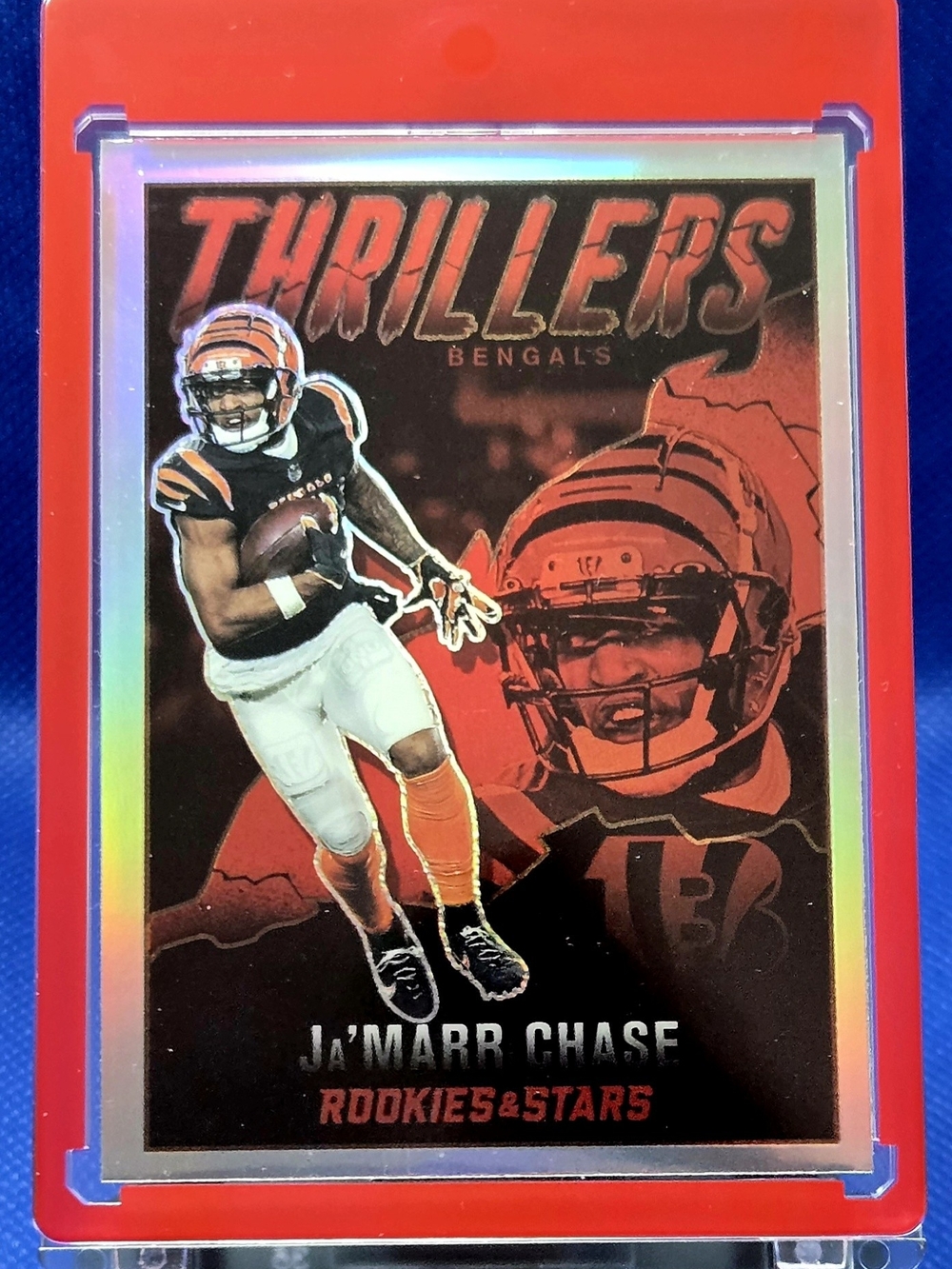 Ja'Marr Chase 2022 Panini Rookies & Stars : THRILLERS